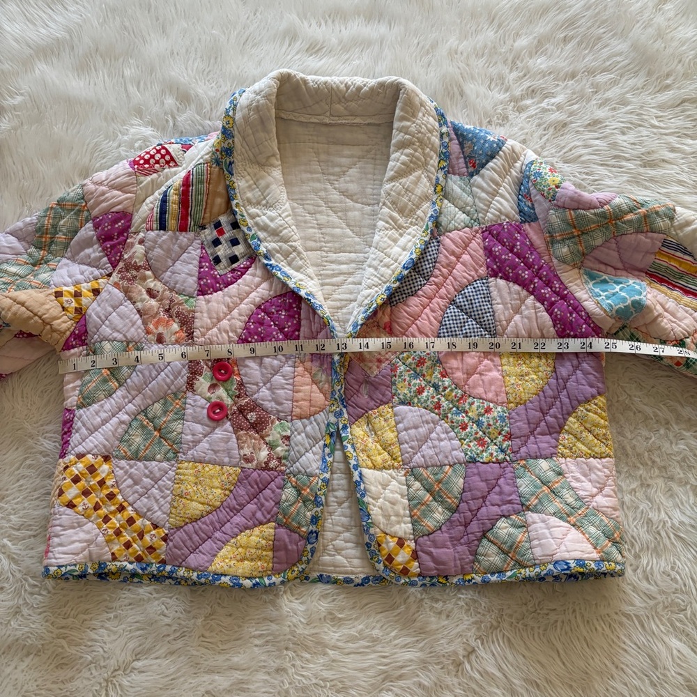 Vintage Quilted Jacket Women’s XS to S - Picture 7 of 12